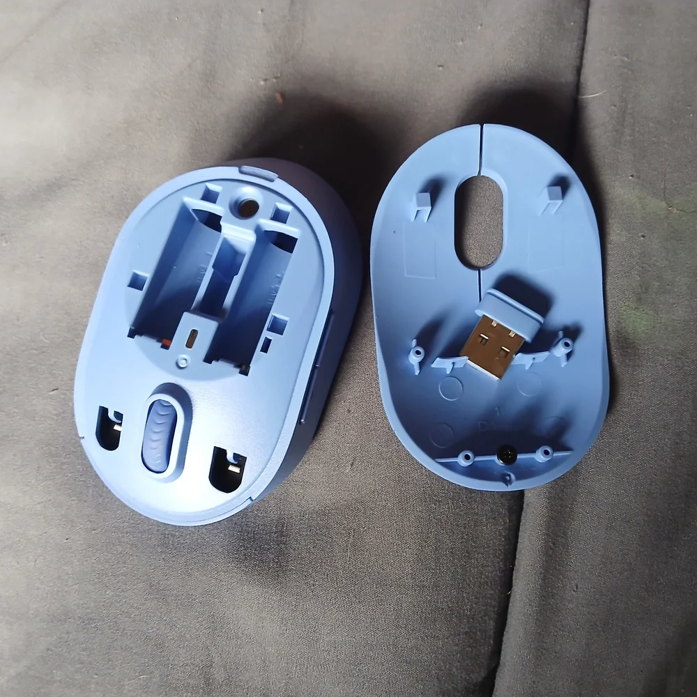 Wireless Blue Keyboard and Mouse Combo